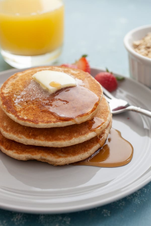 Oatmeal Blender Pancakes