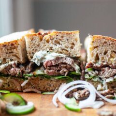 Skirt Steak Sandwiches