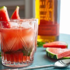Watermelon Bourbon Smash