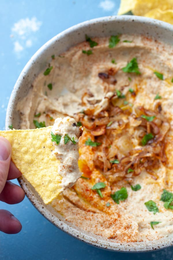 Caramelized Shallot Hummus