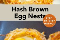 Hash Brown Egg in a hole.