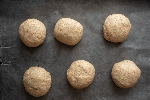 Dough resting - Pizza Dough Bagels