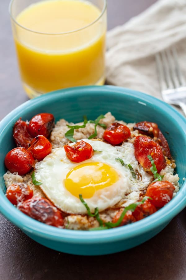 Savory Tomato Oatmeal