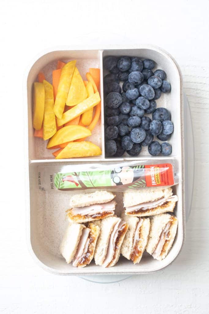 Autumn Crunch Bento Box - Three Easy Bento Box Lunches