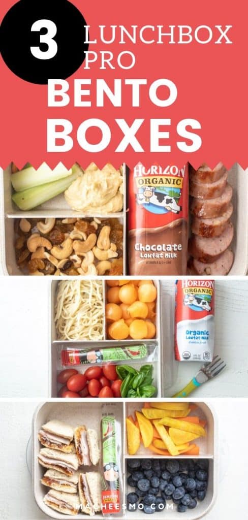 Three Easy Bento Box Lunch Ideas