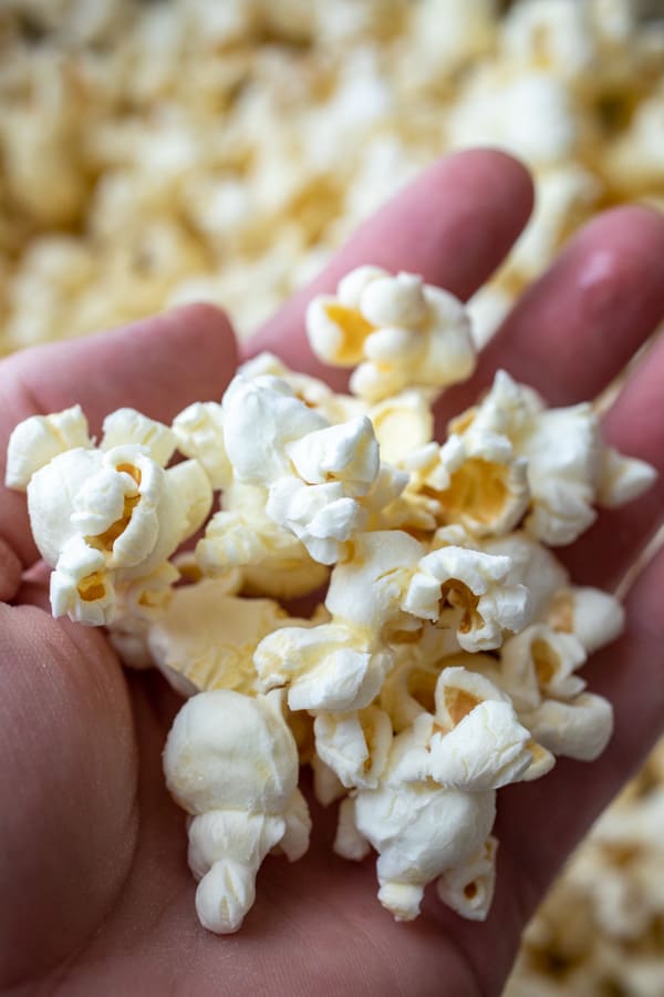 Handful of popcorn - Salt and Vinegar Popcorn