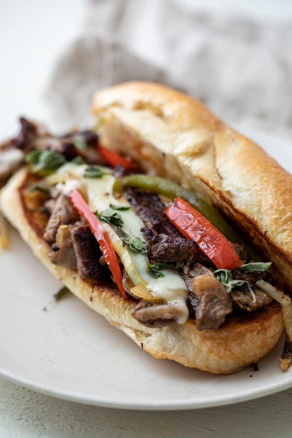 Steak Hoagies with Peppers and Onions