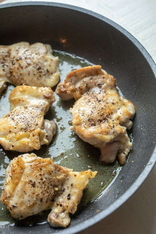Browning Chicken - Chicken Mole Pasta