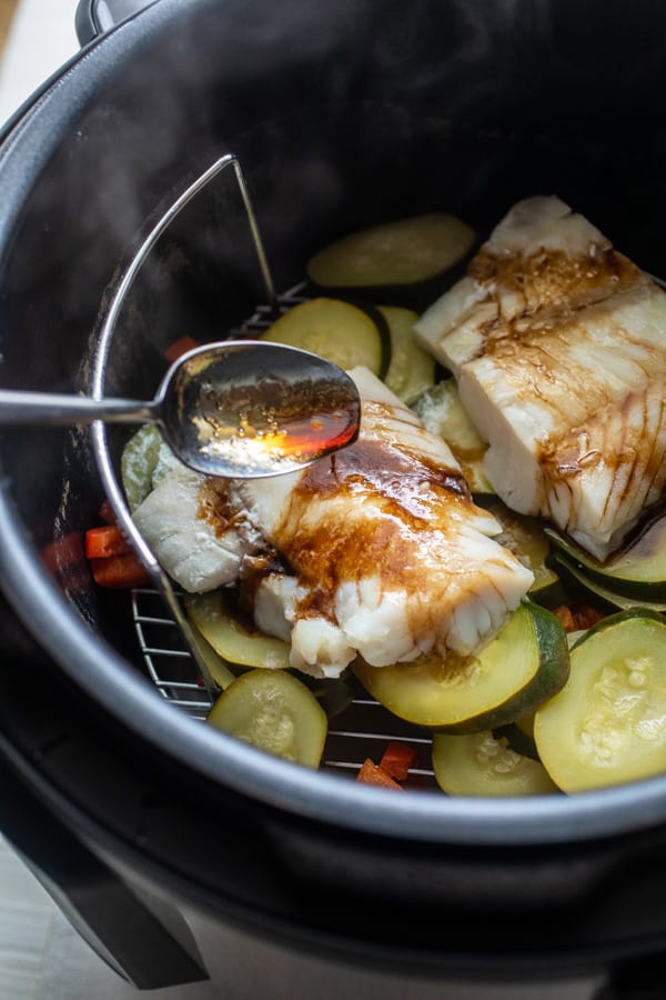 Sauce Drizzle - Pressure Cooker Cod