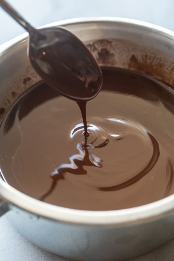 Melted Chocolate - Weeknight Baking Brownies