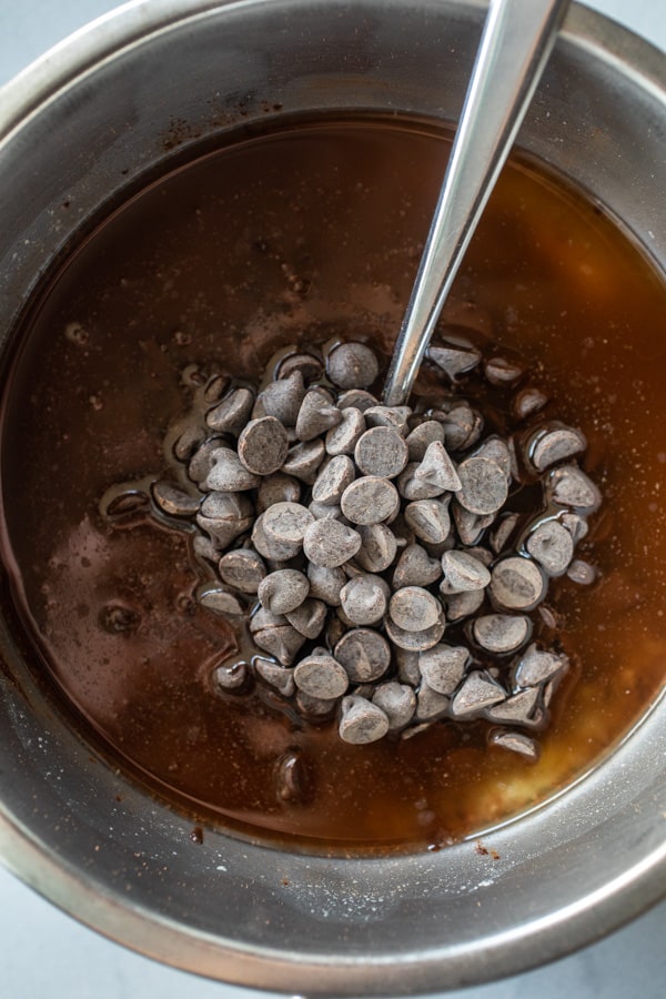 Melting Chocolate - Fudge Brownies