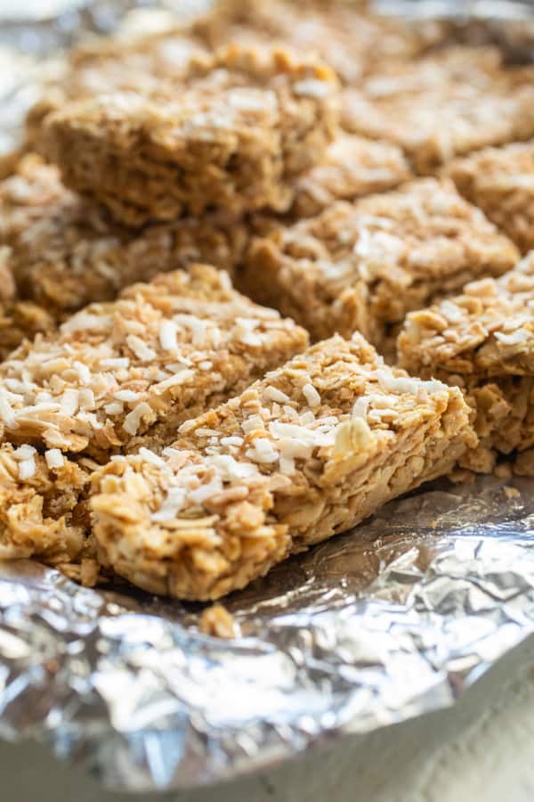 Toasted Coconut Oatmeal Bars