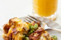 Bagel Breakfast Casserole