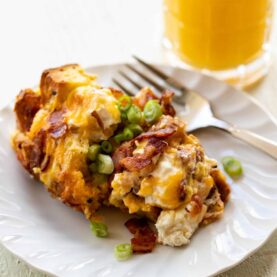 Everything Bagel Breakfast Casserole