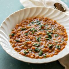 Instant Pot Greek Lentil Soup