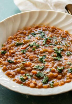 Instant Pot Greek Lentil Soup