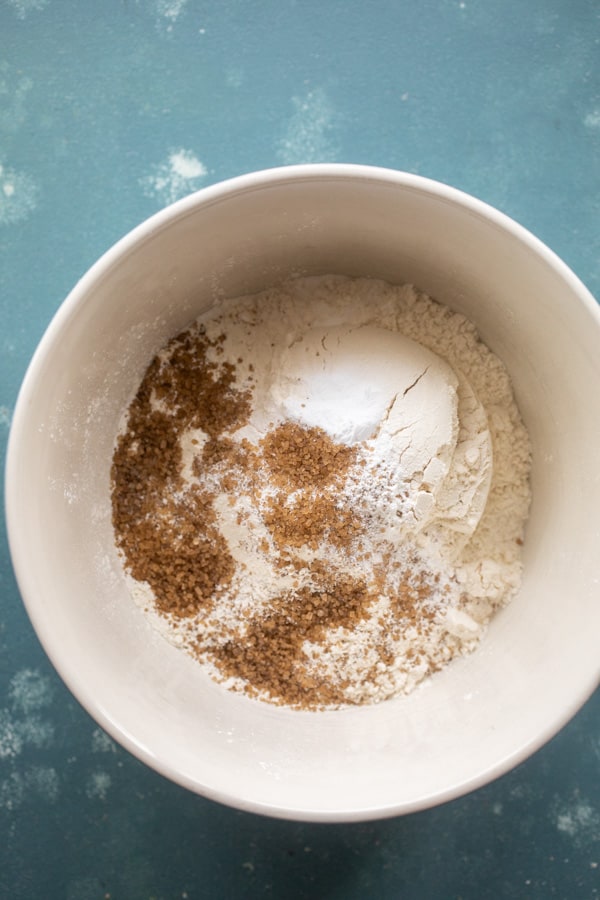 Dry ingredients for biscuits