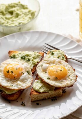 Avocado Butter Spread on Toast