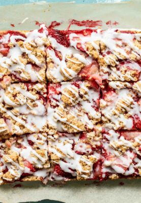 Fresh Strawberry Dessert Bars