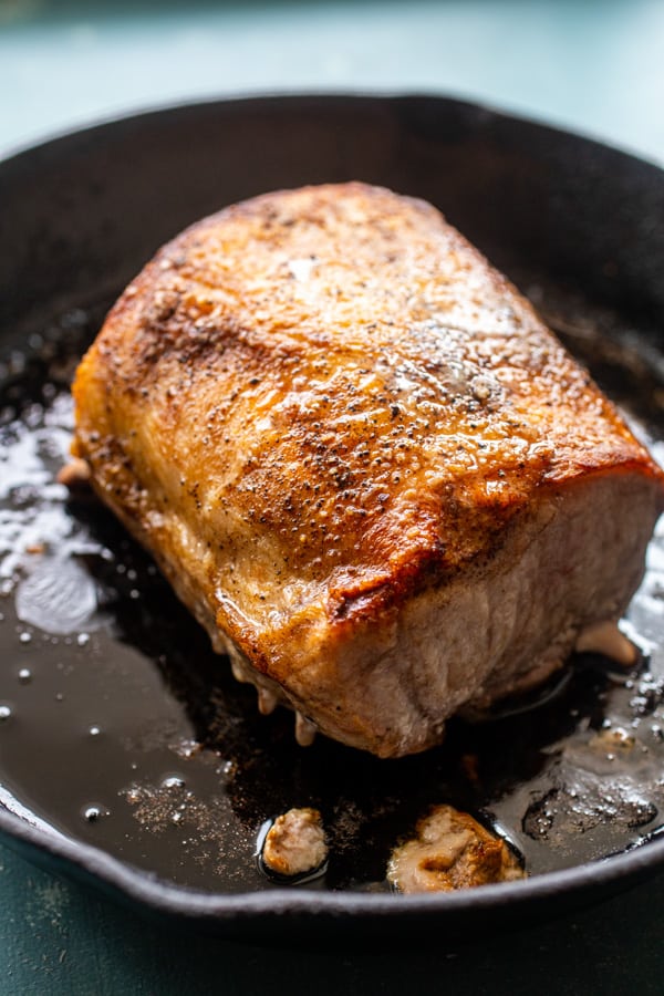 Seared Pork Loin Ready to serve