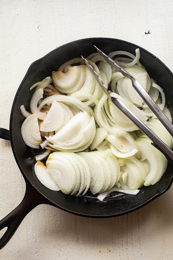 Starting Caramelized onions for sausage dogs