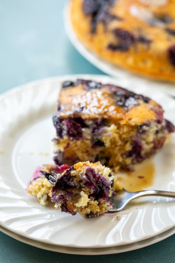 Blueberry Pancake bite.