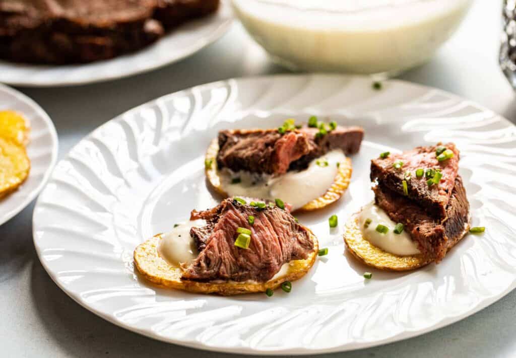 Steak and Potato Bites Appetizers