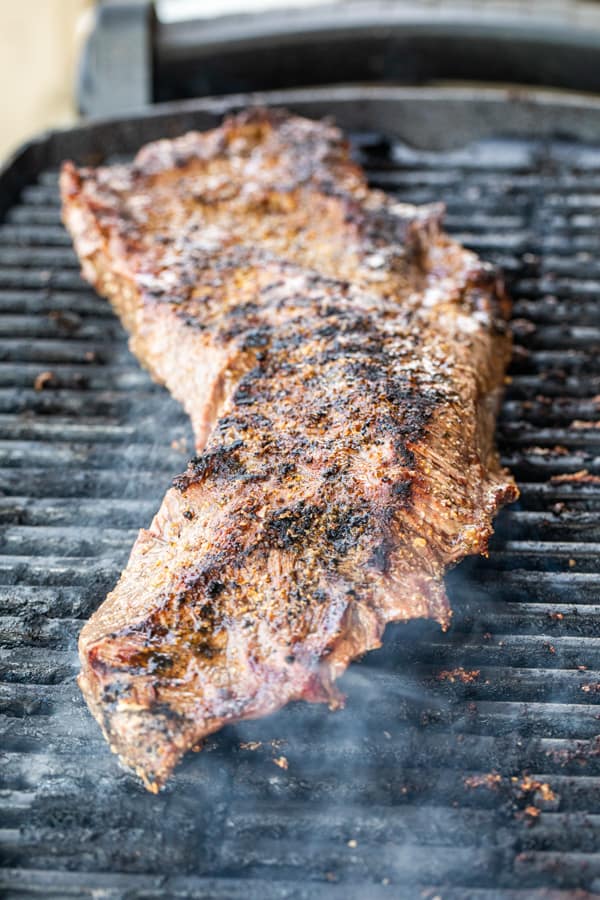 Grilling the Steak on High Heat