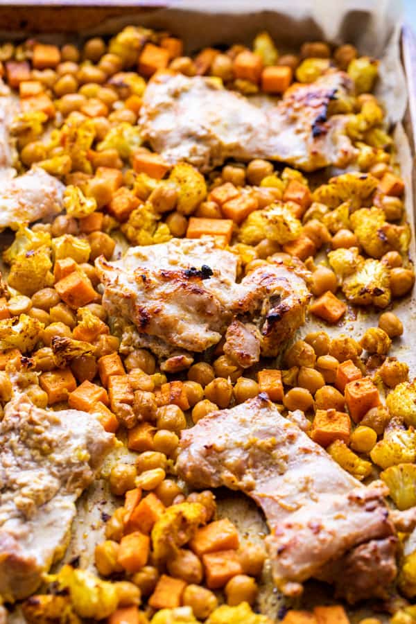 Sheet Pan Tandoori Chicken