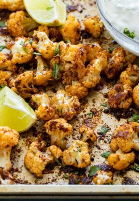 Spicy Roasted Cauliflower