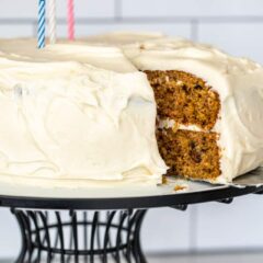 Carrot and Beet Cake with Cream Cheese Frosting