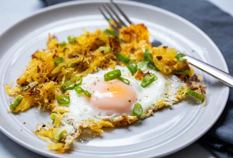 Spaghetti Squash Breakfast Skillet