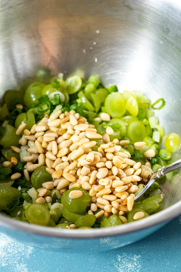 Crunchy Add-ins for chicken salad.