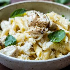 Chicken Alfredo Penne Pasta