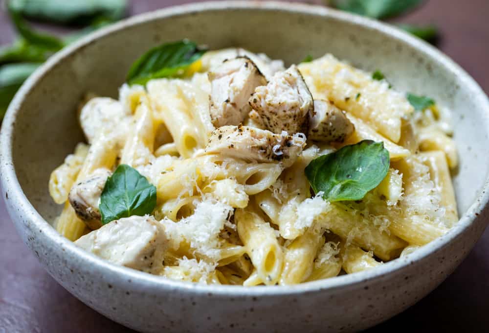 Chicken Alfredo Penne Pasta