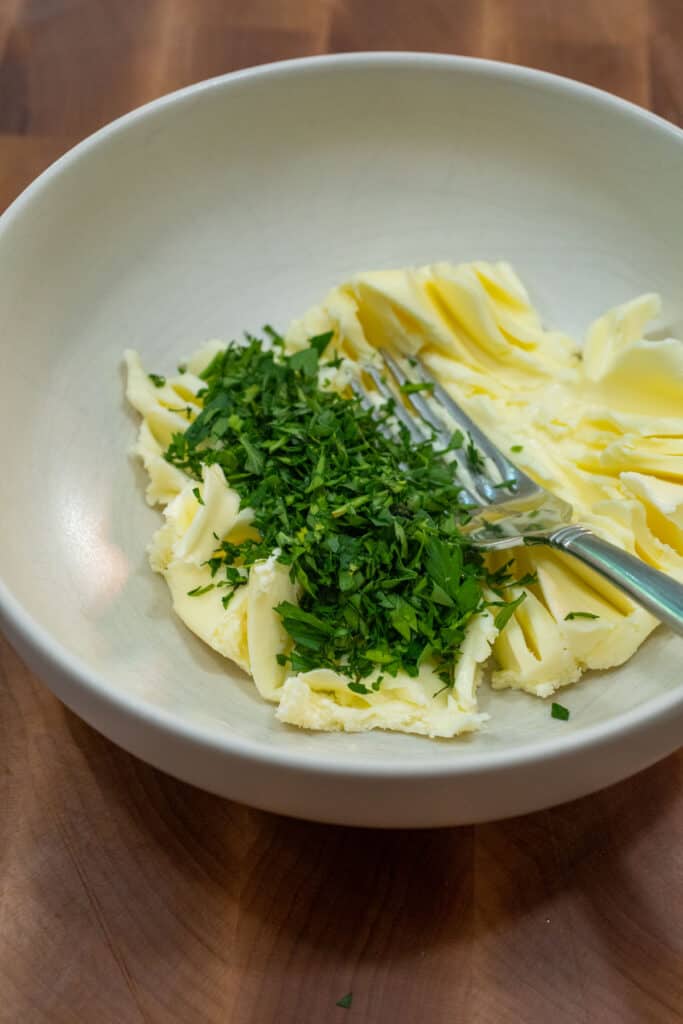 Herbed Butter for Picnic Sandwiches