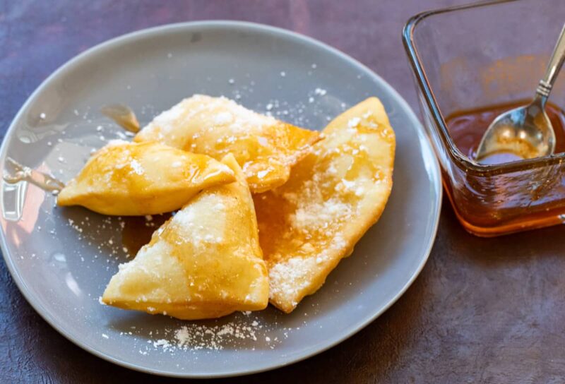 Sopapillas with Hot Honey