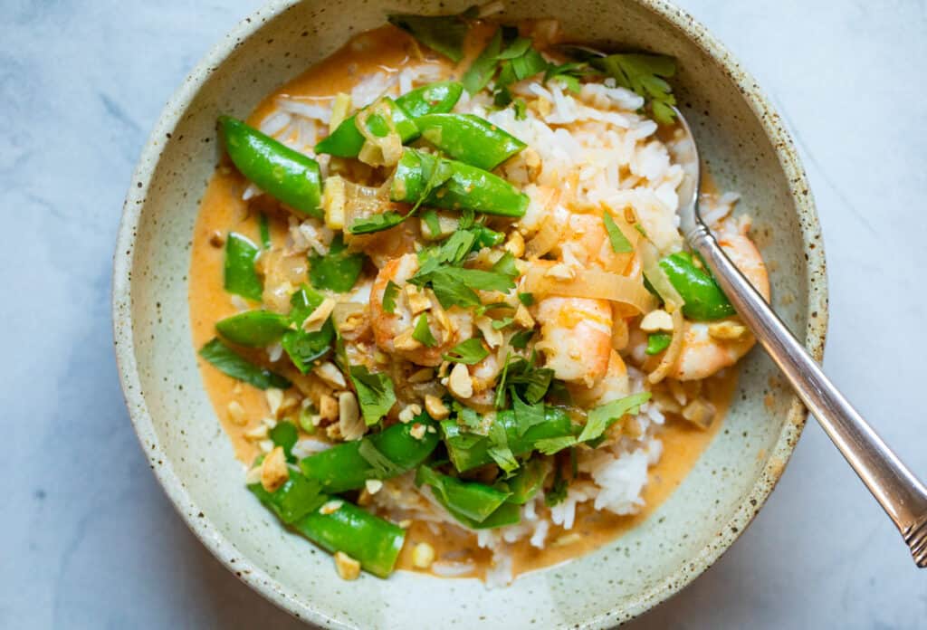Shrimp Panang Curry