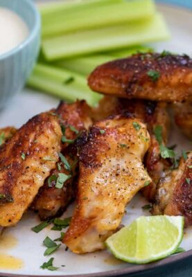 Tequila Lime Chicken Wings