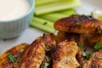 Tequila chicken wings.