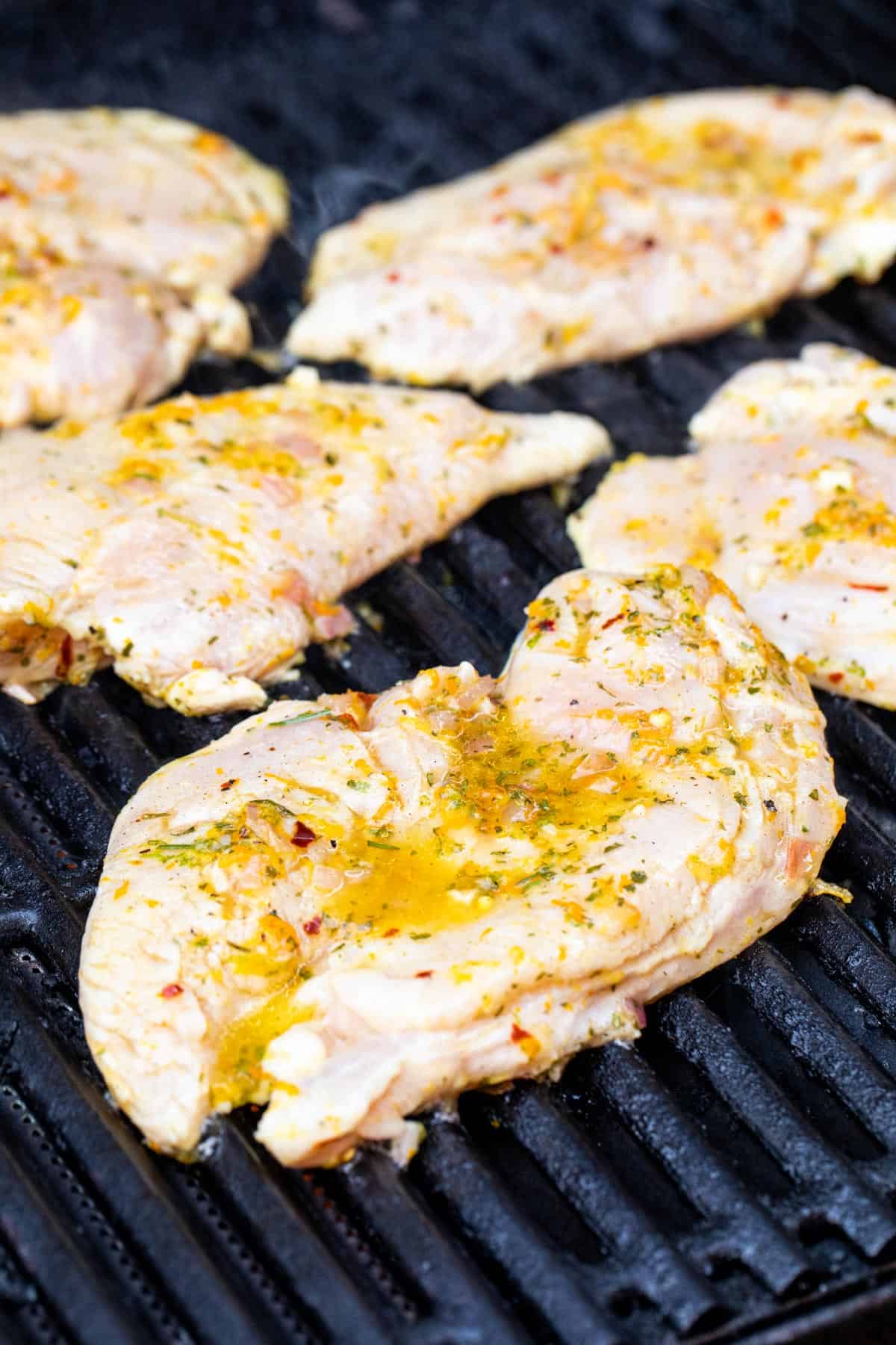 Grilled Citrus Chicken Recipe with Citrus Glaze ~ Crunch Time Kitchen