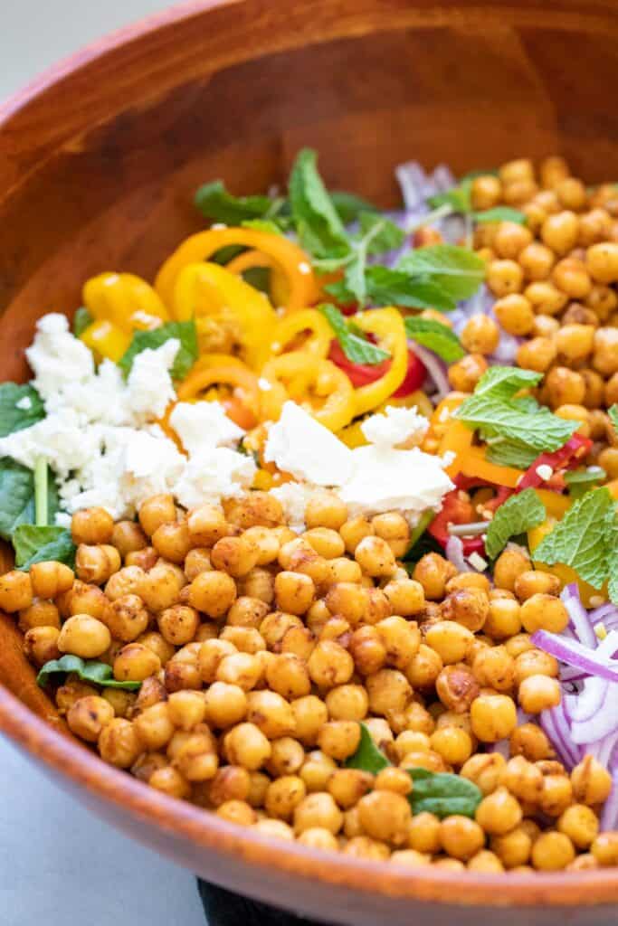 Crunchy Chickpea Salad