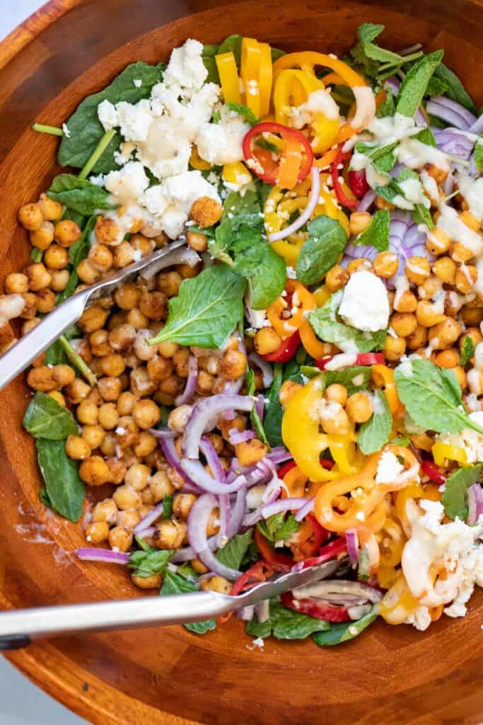 Crunchy Chickpea Salad