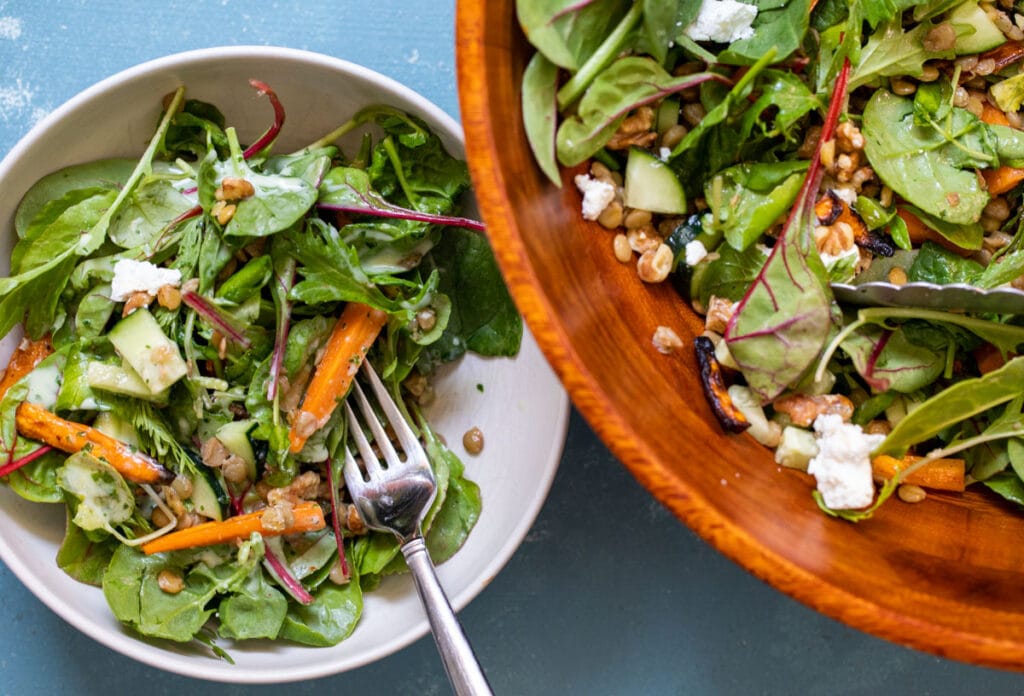 Roasted Carrot Salad