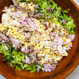 Rotisserie Chicken Salad with Wild Rice