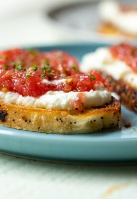 Ricotta Tomato Toast