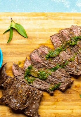 Broiled Skirt Steak