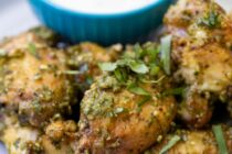 Pesto Chicken Wings