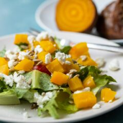 Golden beets are nutritional powerhouses that are high in antioxidants and so delicious. Roasted golden beets are my favorite way to make them! So easy! macheesmo.com