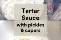 Homemade tartar sauce pin.